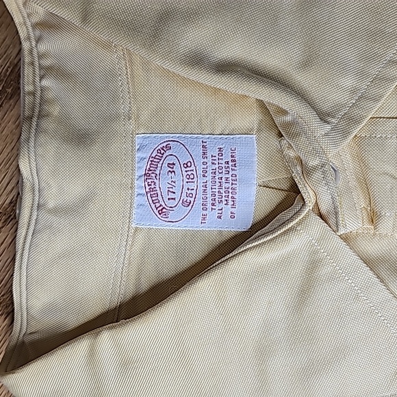 Brooks Brothers Dress Shirt 17 1/2-34 (XL) - Picture 2 of 2